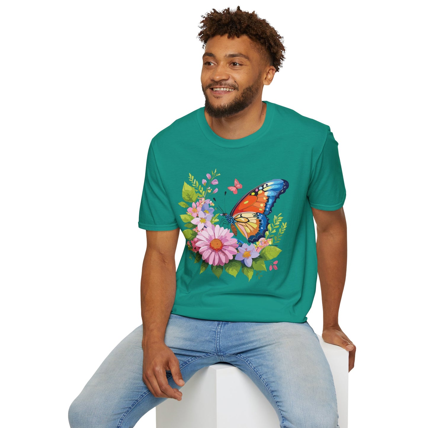 Butterfly Shirt, T Shirt with Butterfly, Monarch Shirt