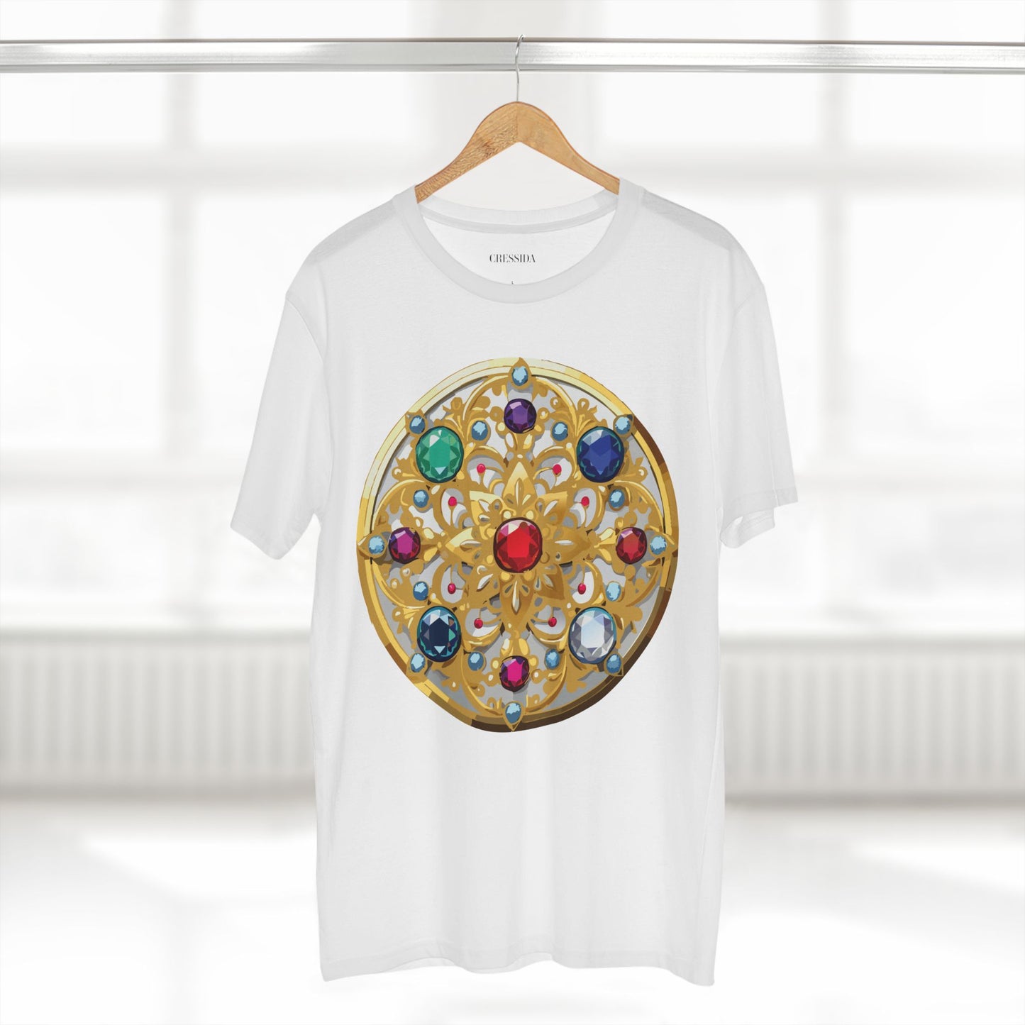 Medallion Shirt, Shirt with Medallion, Tee Shirt with Medal