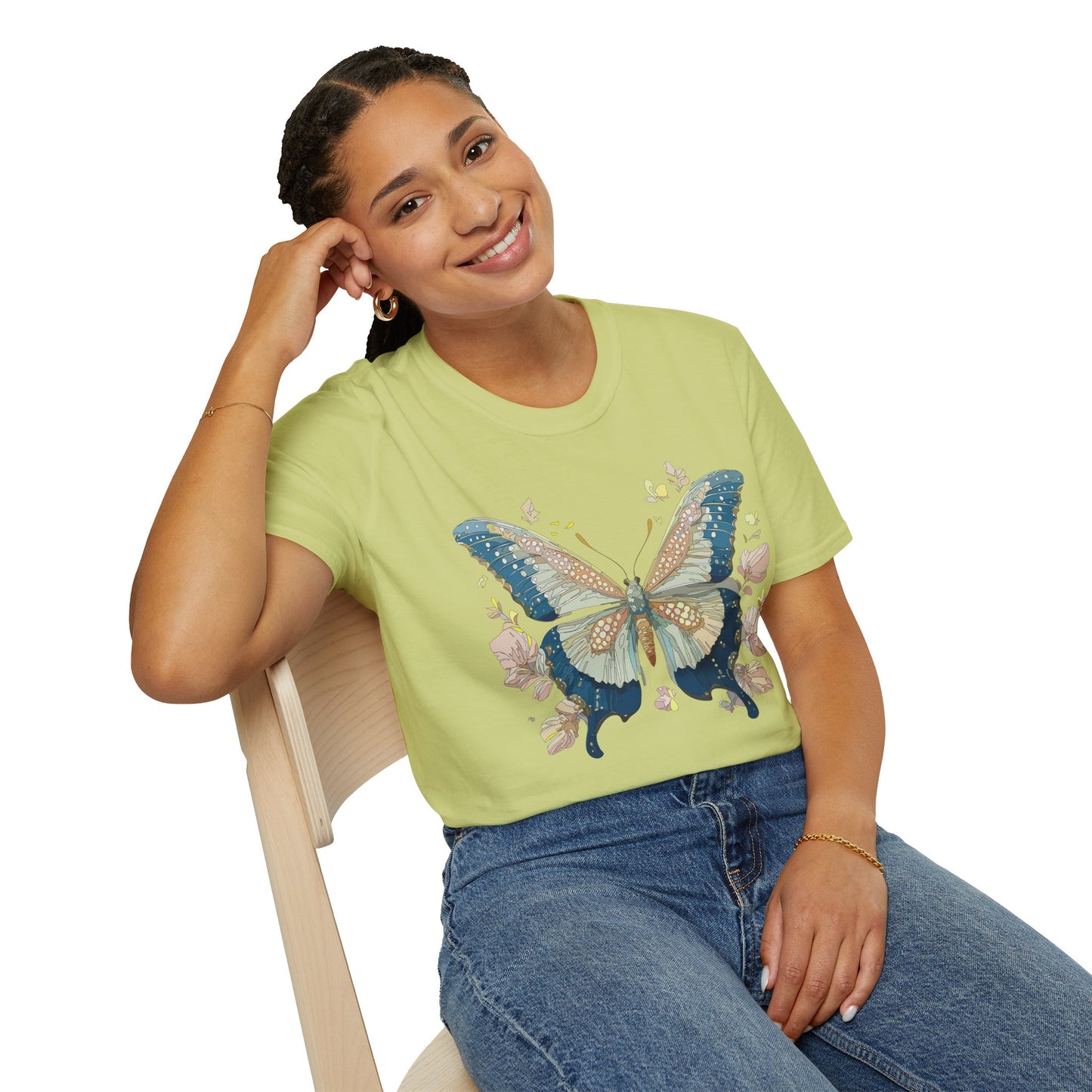 Butterfly Shirt, T Shirt with Butterfly, Monarch Shirt