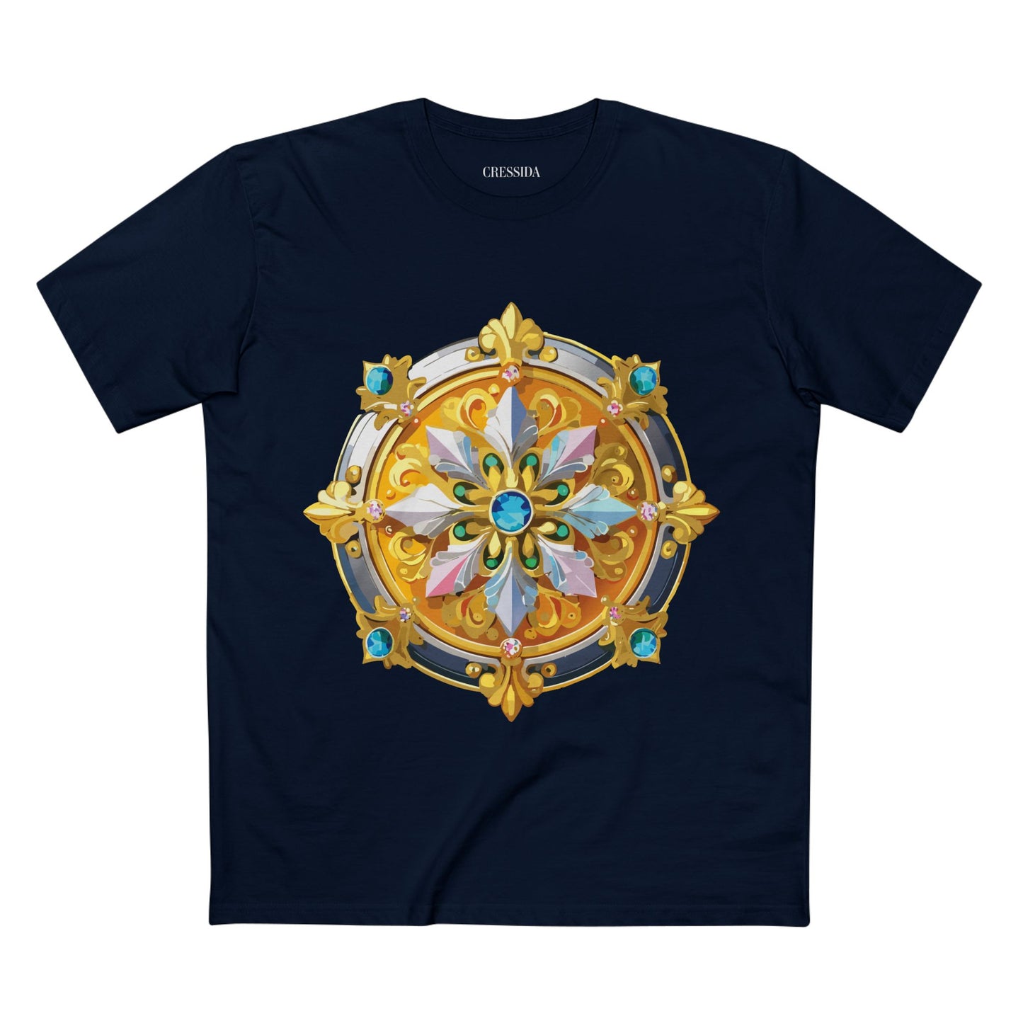 Medallion Shirt, Shirt with Medallion, Tee Shirt with Medal