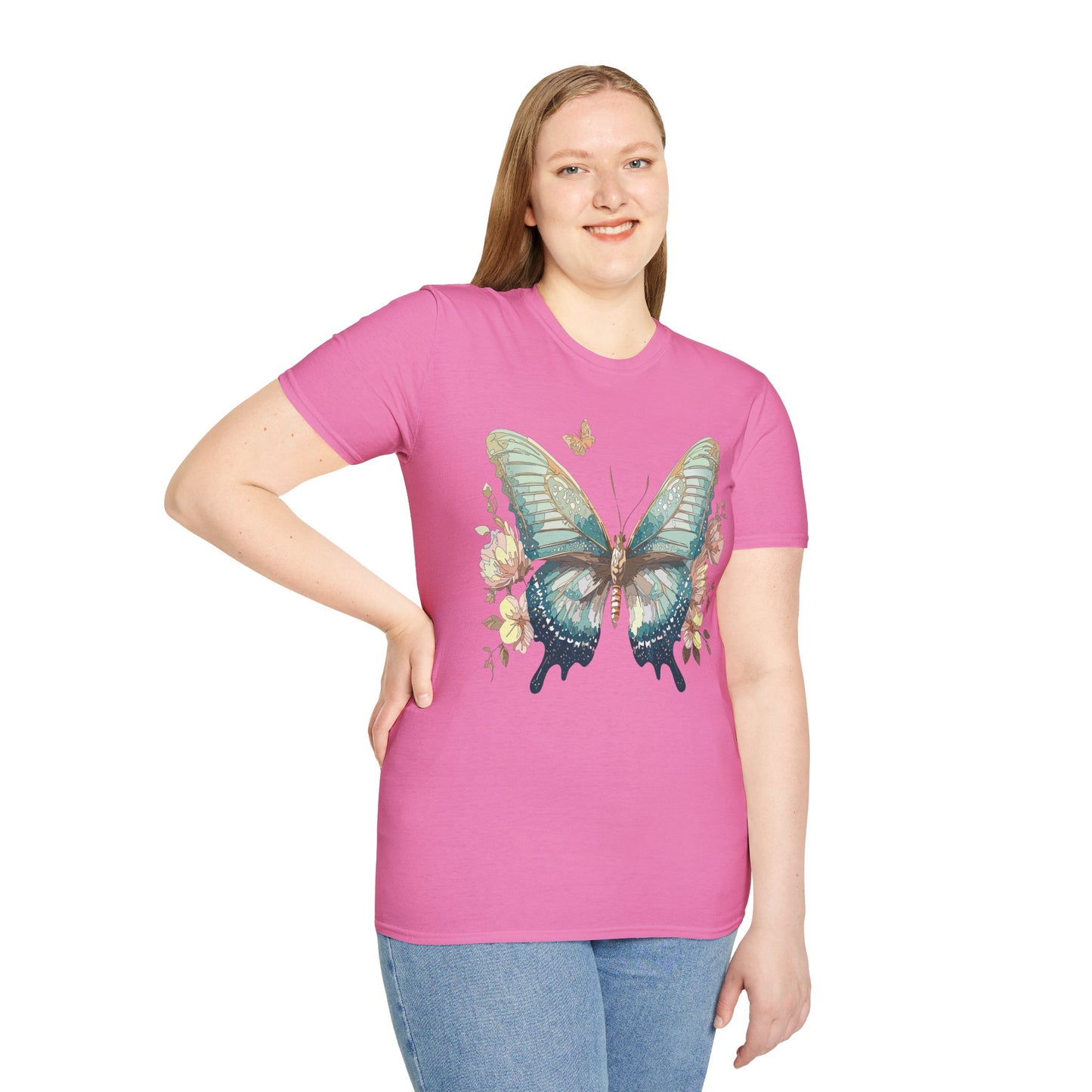 Butterfly Shirt, T Shirt with Butterfly, Monarch Shirt