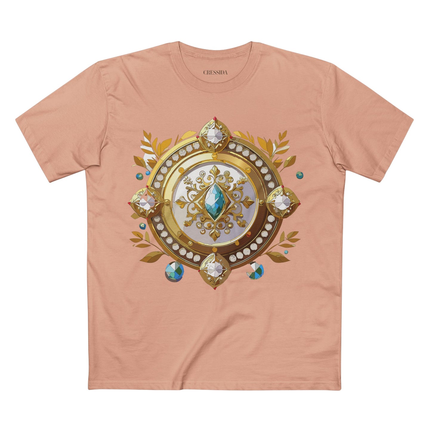 Medallion Shirt, Shirt with Medallion, Tee Shirt with Medal