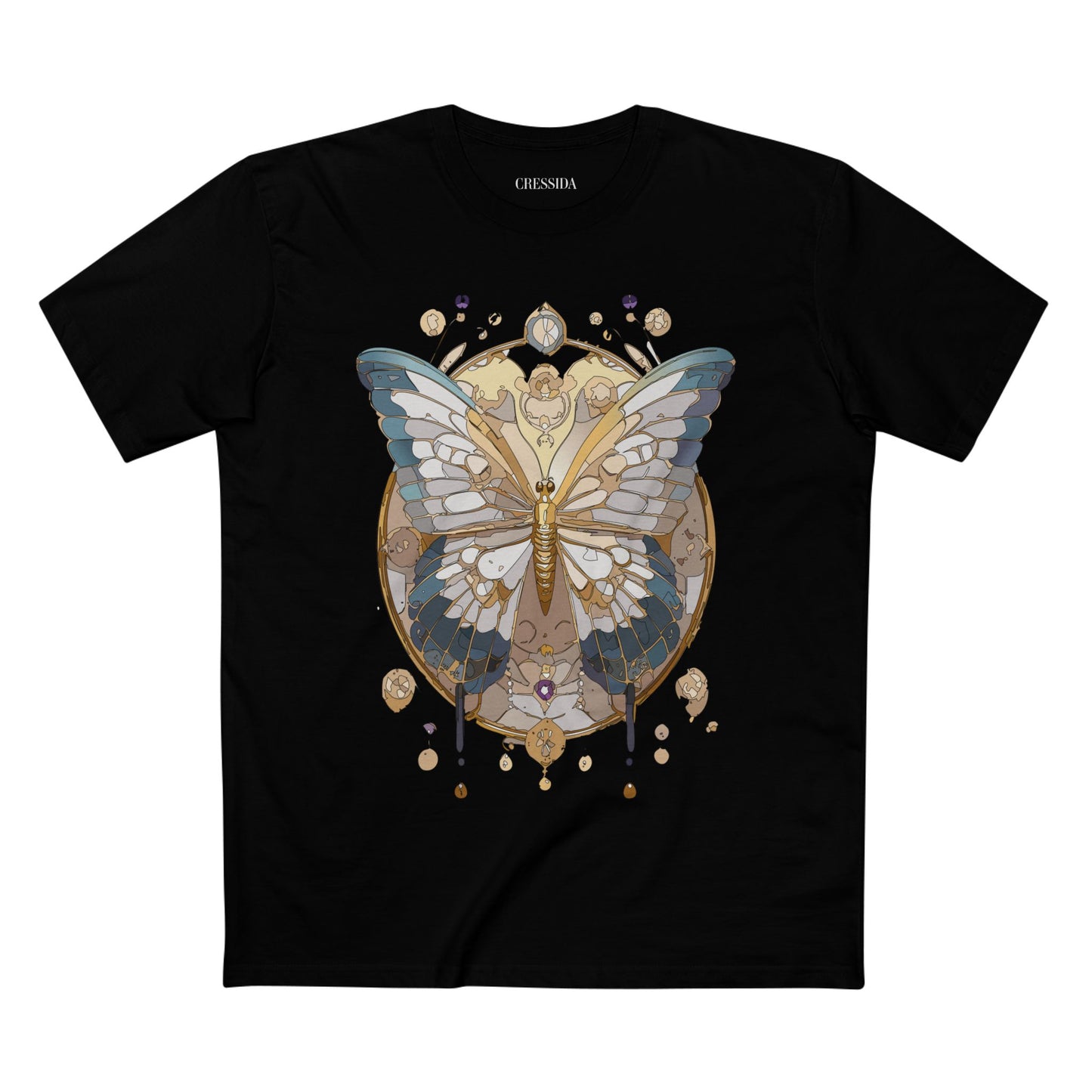 Butterfly shirt, Shirt with Butterfly, Tee Shirt with Antique Butterfly