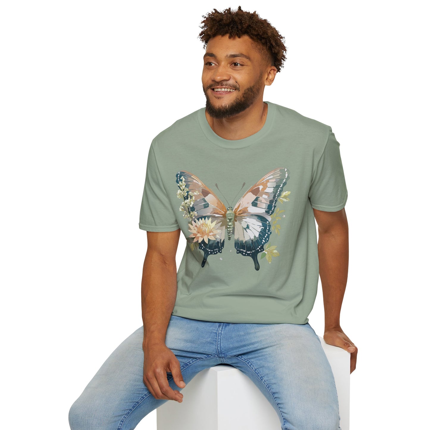 Butterfly Shirt, T Shirt with Butterfly, Monarch Shirt