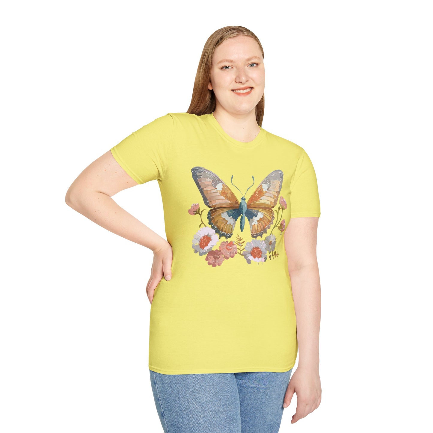 Butterfly Shirt, T Shirt with Butterfly, Monarch Shirt
