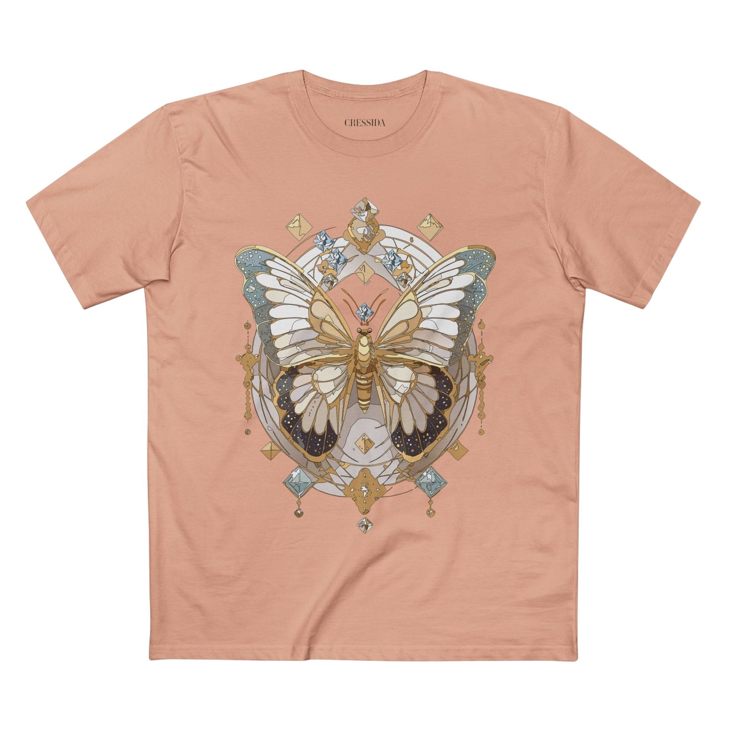 Butterfly shirt, Shirt with Butterfly, Tee Shirt with Antique Butterfly