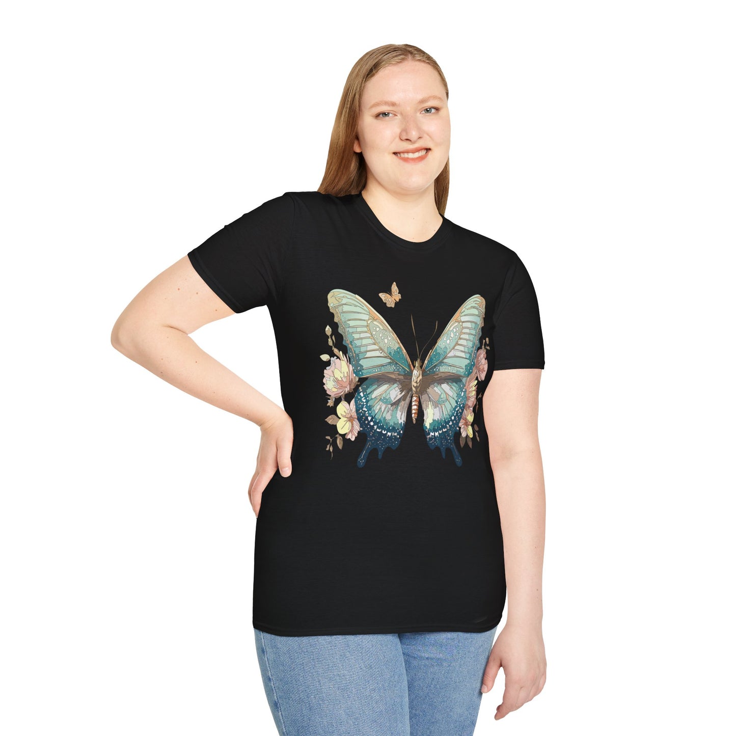 Butterfly Shirt, T Shirt with Butterfly, Monarch Shirt