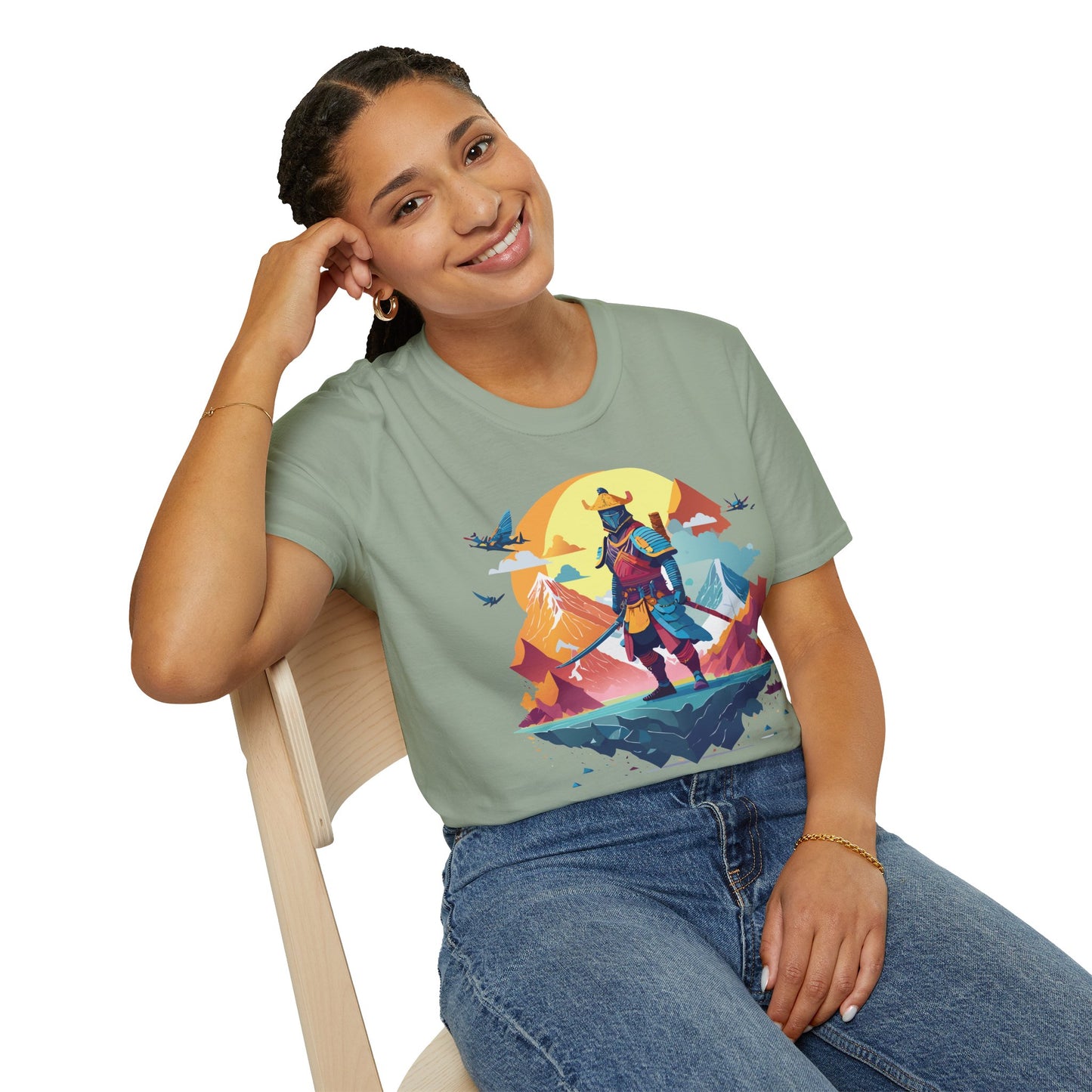 Samurai Shirt, Samurai Tee, T-Shirt with Samurai