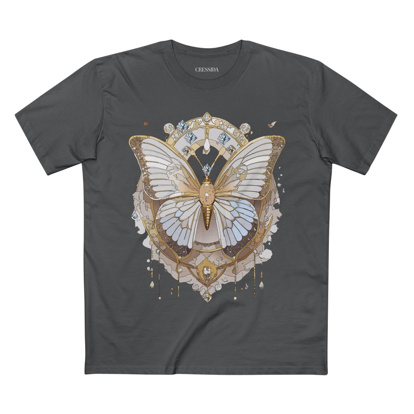 Butterfly shirt, Shirt with Butterfly, Tee Shirt with Antique Butterfly