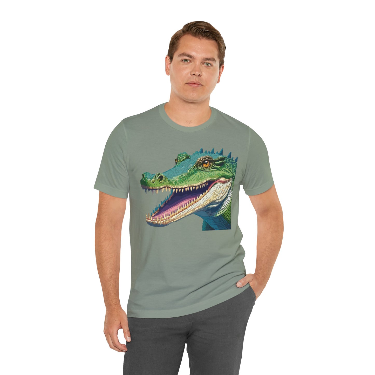 Unisex Animal Shirt, Tee Shirt with Animals, Art Design Tee Shirt, Wild Animals Shirt