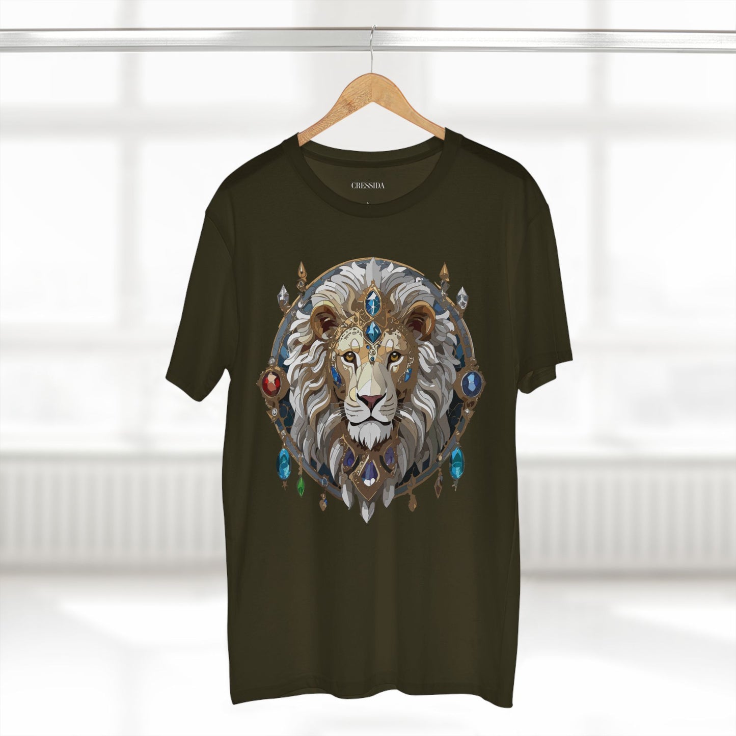Animal Shirt, Shirt with Animals, Tee Shirt with Antique Animal Medallion