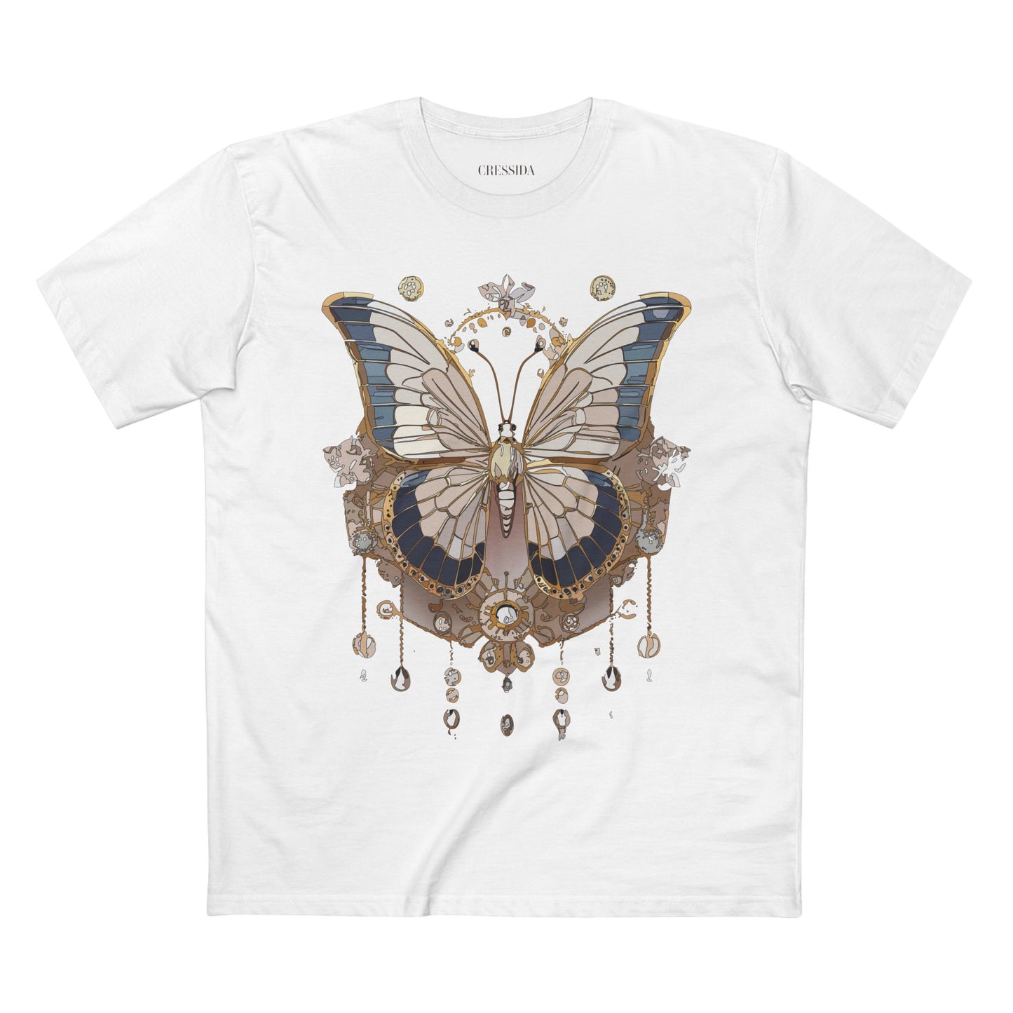 Butterfly shirt, Shirt with Butterfly, Tee Shirt with Antique Butterfly