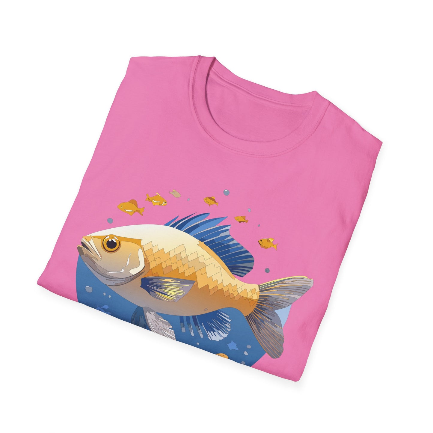 Fish Art Design Shirt, T Shirt with Fish, Graphic Shirt, Tee Shirt with Graphic Design, Shirt with Fish Graphic Art