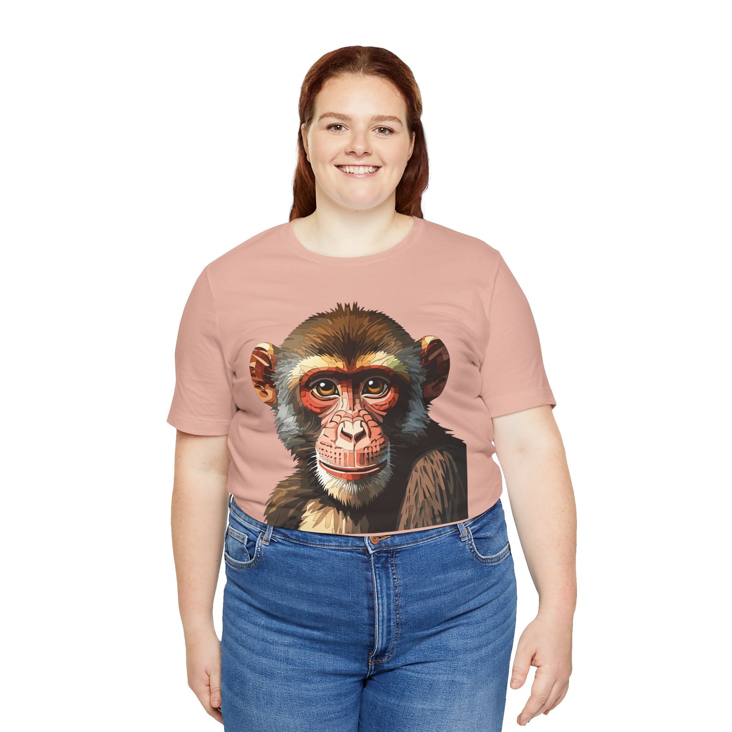 Unisex Animal Shirt, Tee Shirt with Animals, Art Design Tee Shirt, Wild Animals Shirt