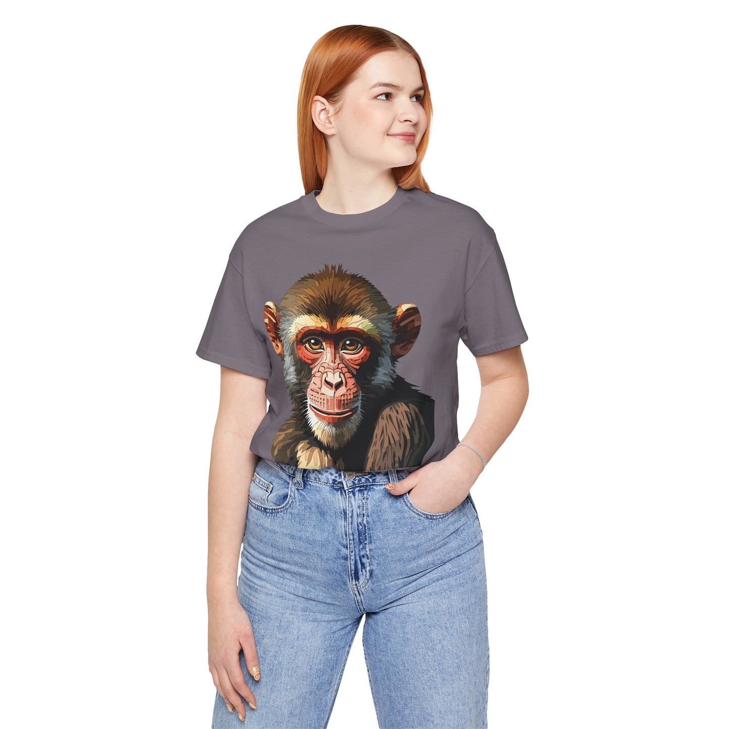 Unisex Animal Shirt, Tee Shirt with Animals, Art Design Tee Shirt, Wild Animals Shirt