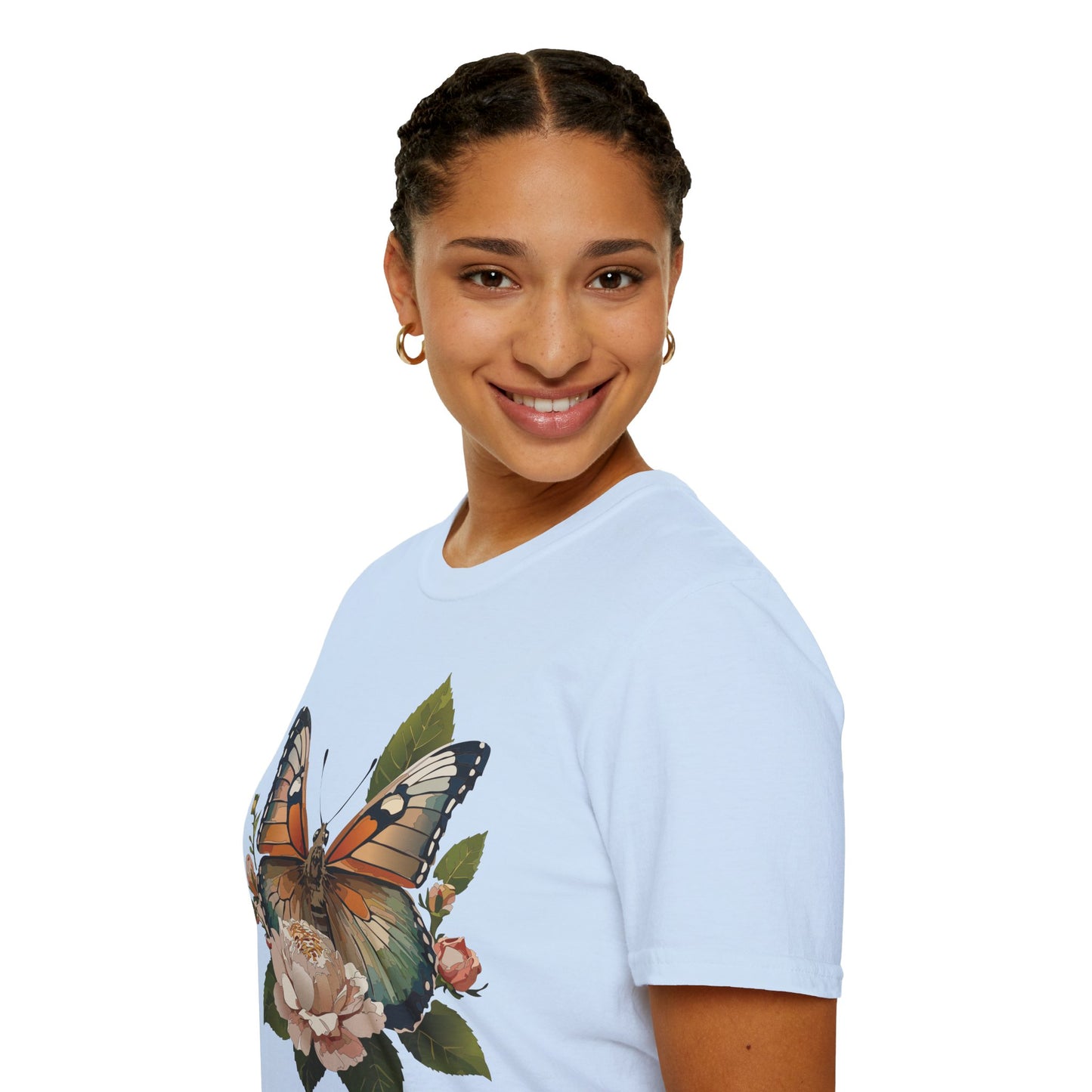 Butterfly Shirt, T Shirt with Butterfly, Monarch Shirt