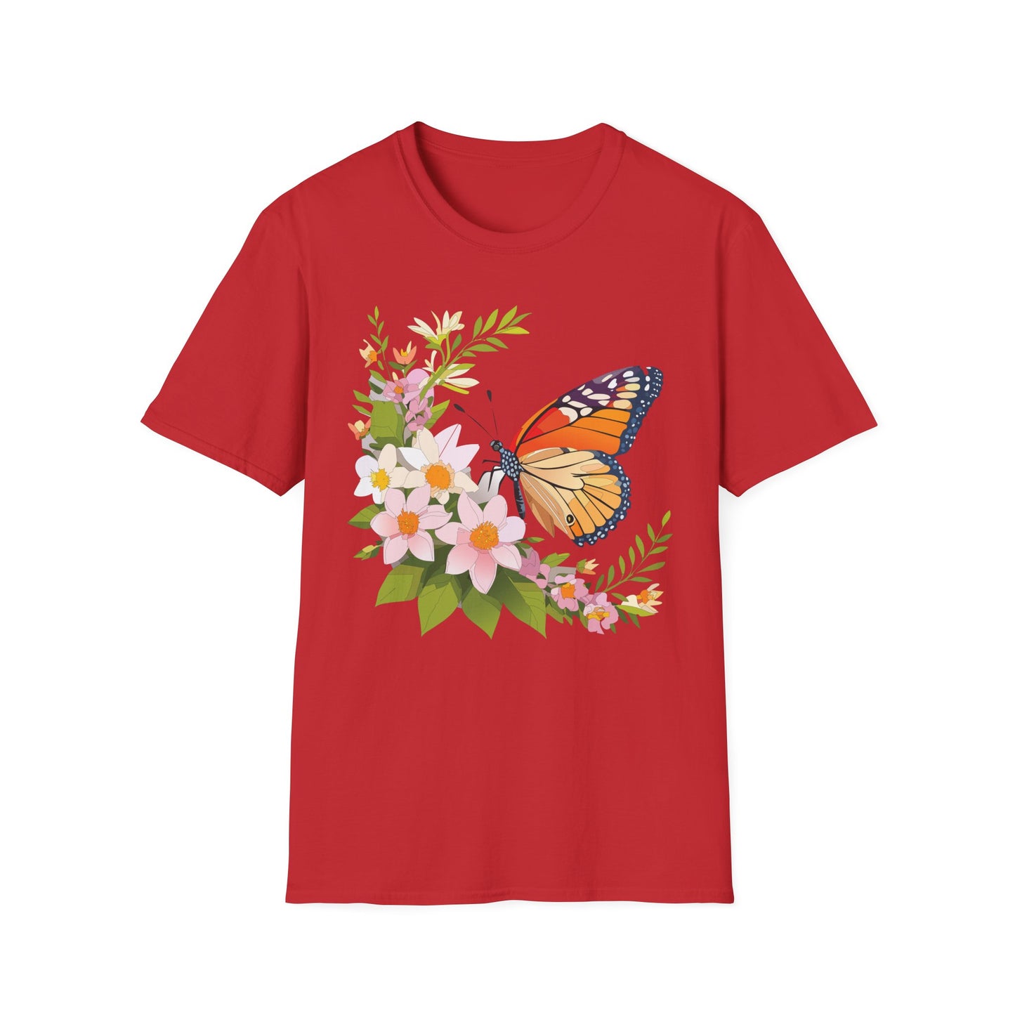 Butterfly Shirt, T Shirt with Butterfly, Monarch Shirt