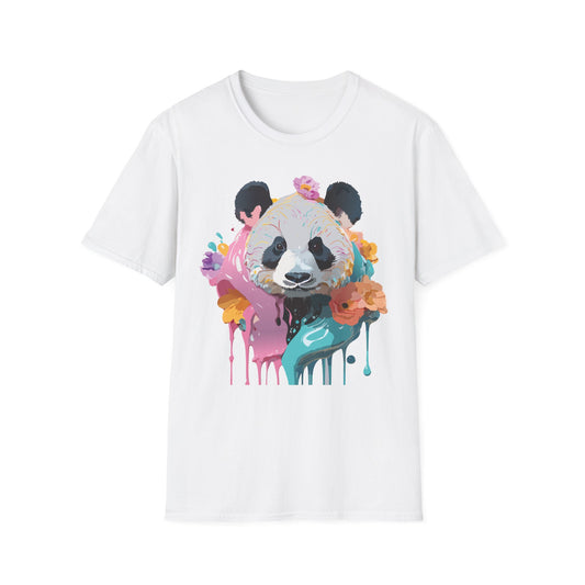 Panda Shirt, T Shirt with Panda, Animal Shirt, Tee Shirt with Animals