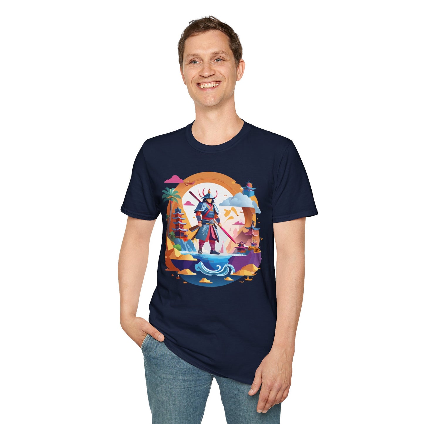 Samurai Shirt, Samurai Tee, T-Shirt with Samurai