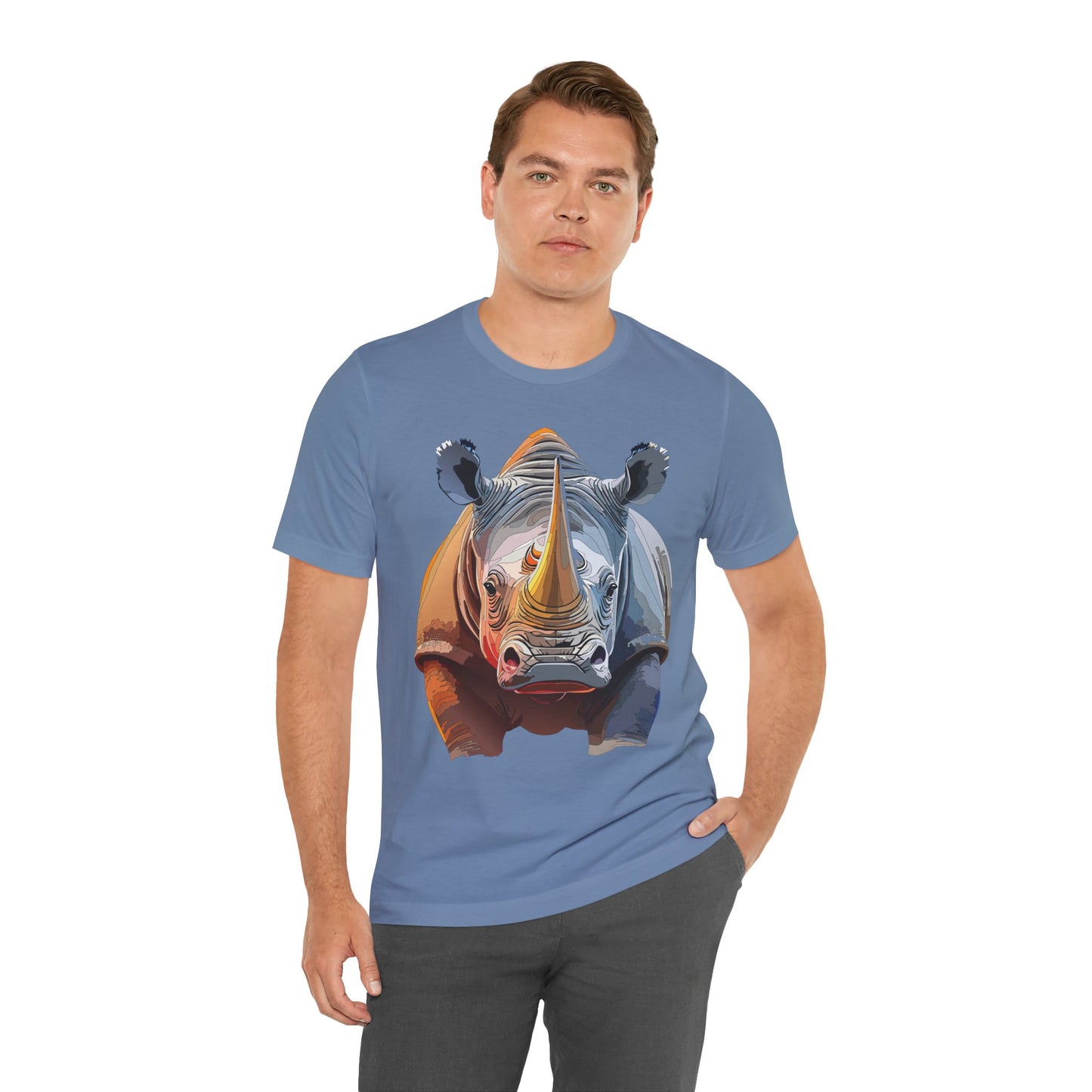Unisex Animal Shirt, Tee Shirt with Animals, Art Design Tee Shirt, Wild Animals Shirt
