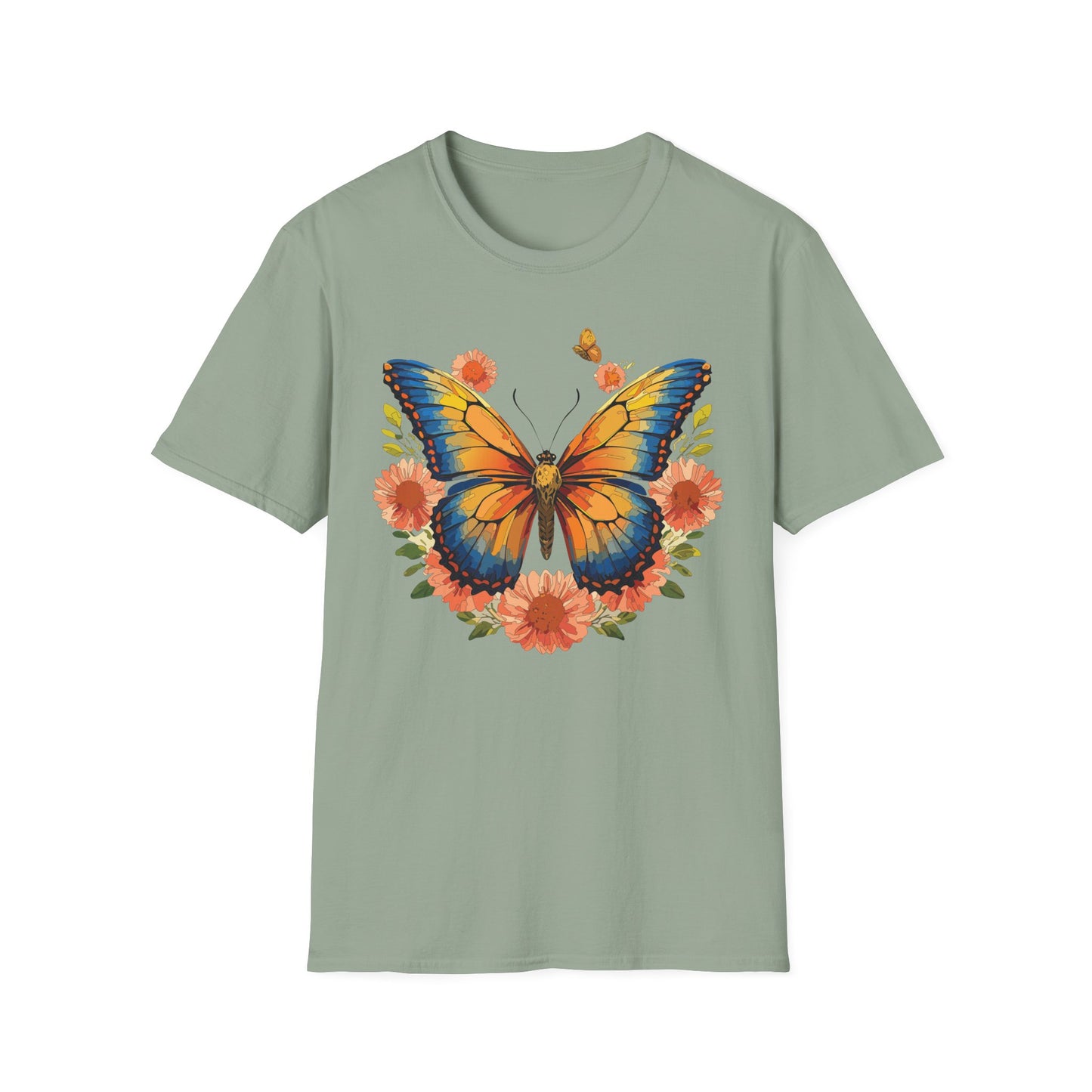 Butterfly Shirt, T Shirt with Butterfly, Monarch Shirt