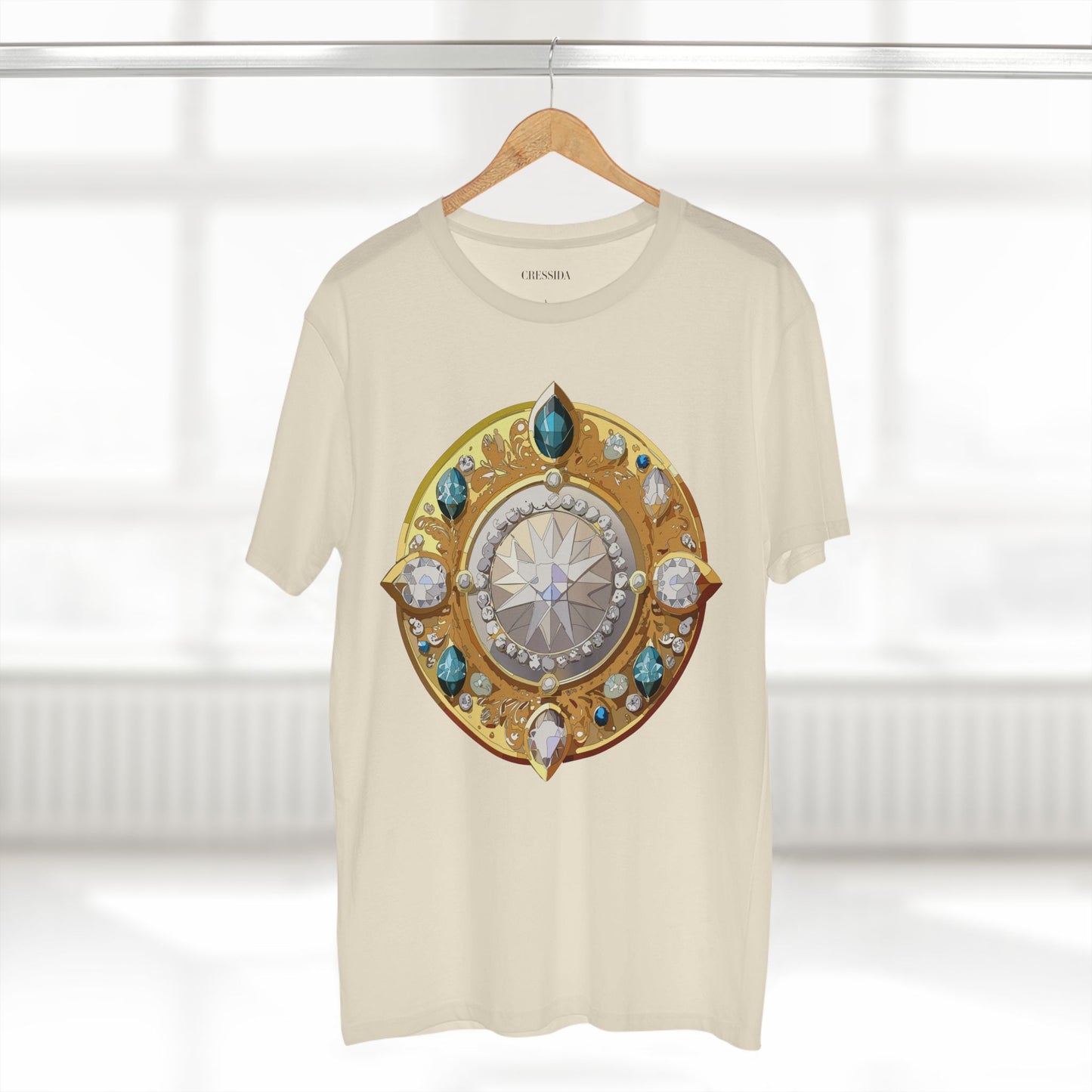 Medallion Shirt, Shirt with Medallion, Tee Shirt with Medal