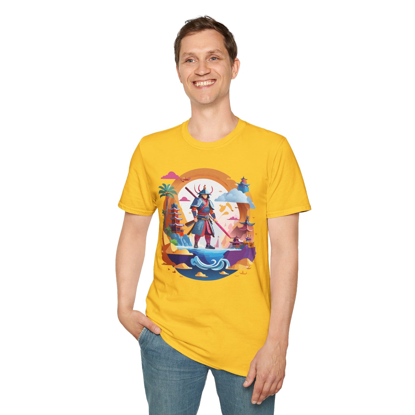 Samurai Shirt, Samurai Tee, T-Shirt with Samurai