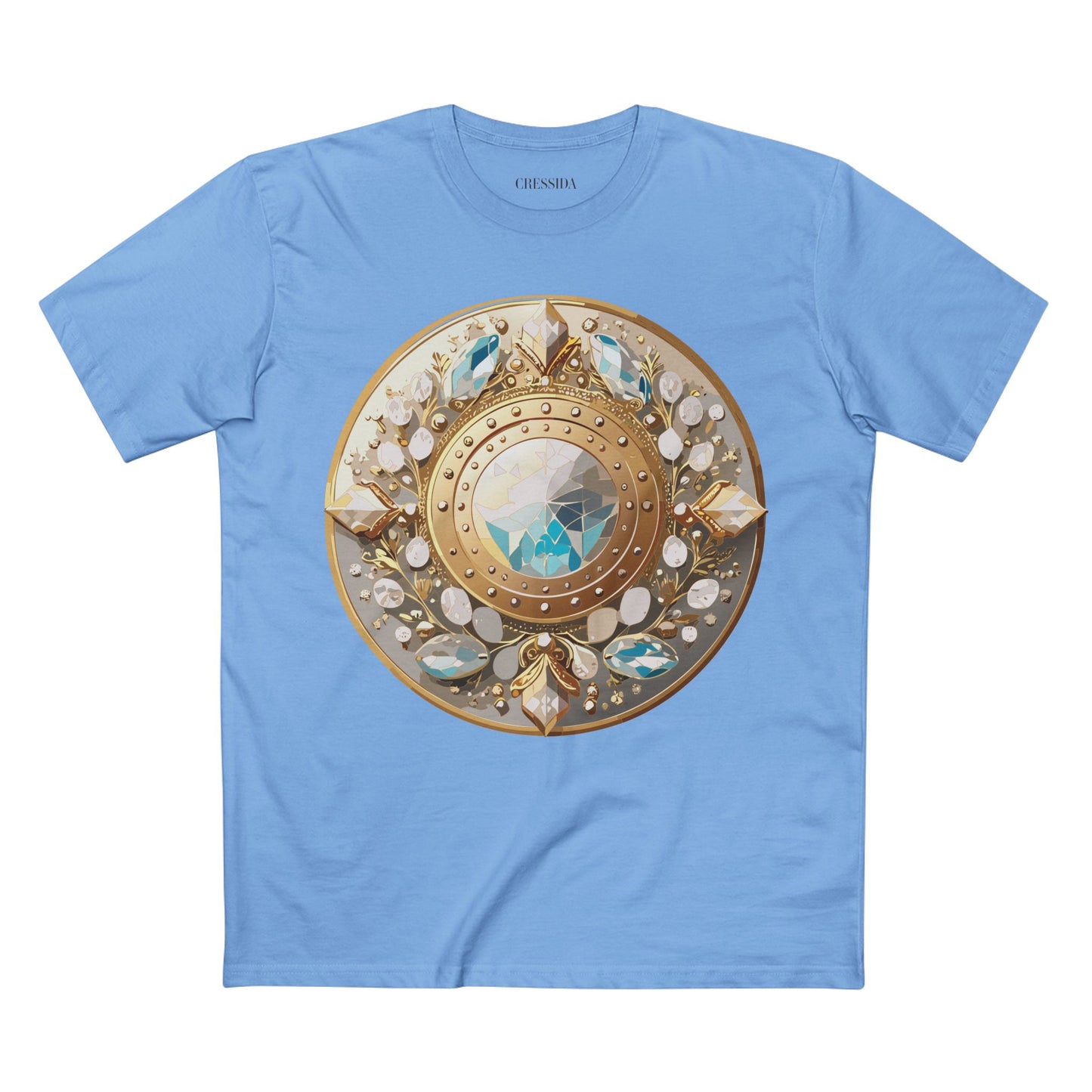 Medallion Shirt, Shirt with Medallion, Tee Shirt with Medal