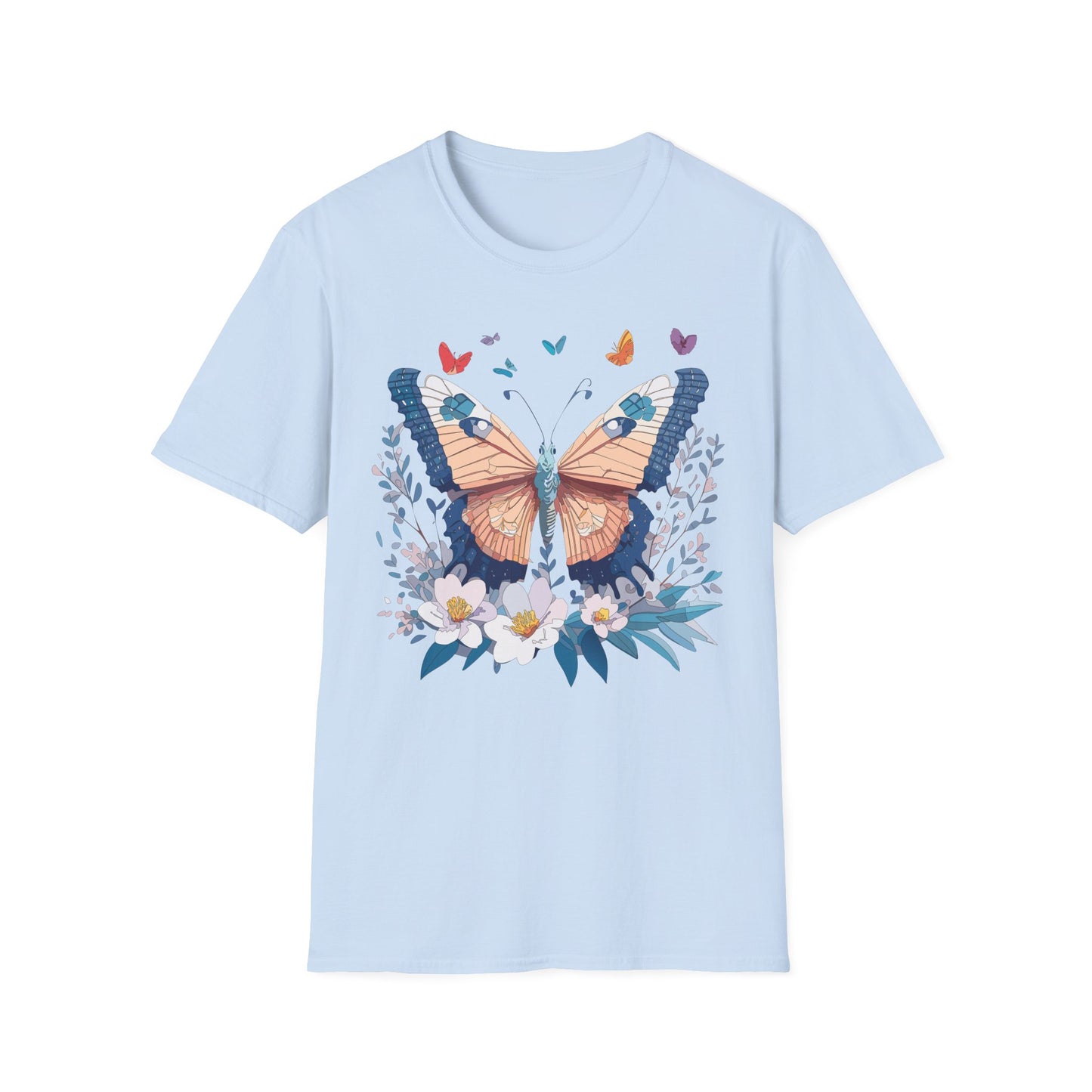 Butterfly Shirt, T Shirt with Butterfly, Monarch Shirt