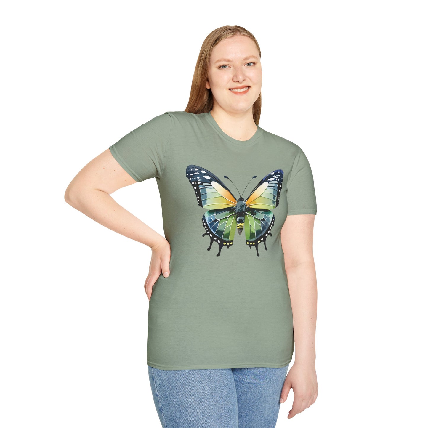 Butterfly Shirt, T Shirt with Butterfly, Monarch Shirt