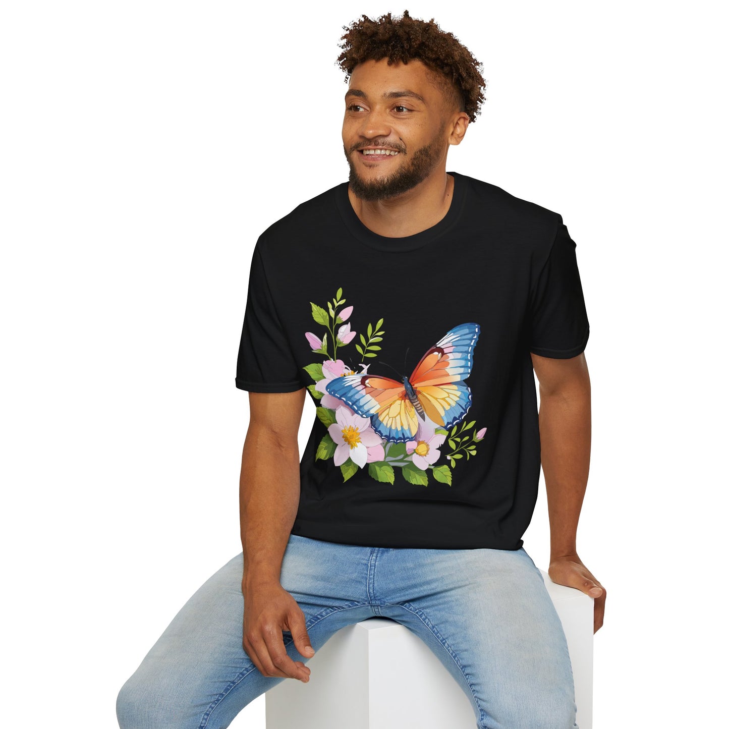 Butterfly Shirt, T Shirt with Butterfly, Monarch Shirt