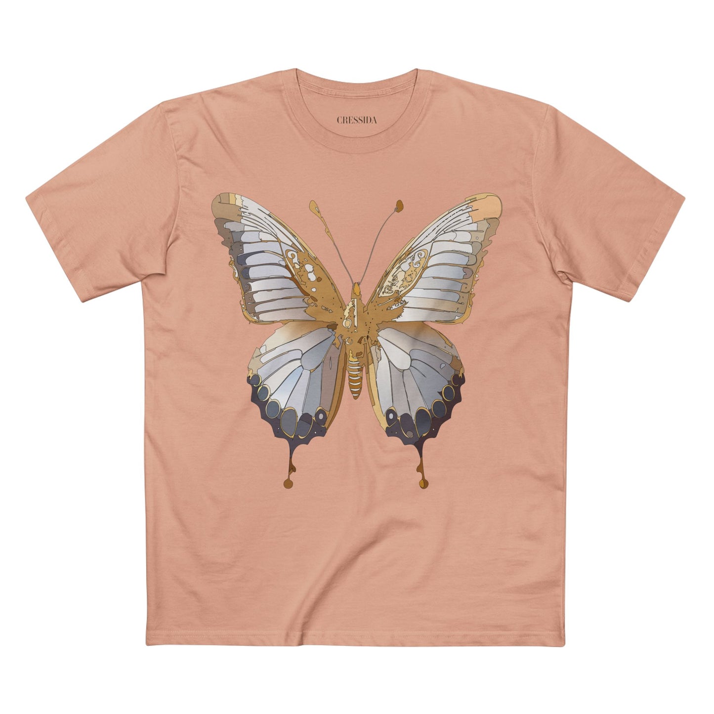 Butterfly shirt, Shirt with Butterfly, Tee Shirt with Antique Butterfly