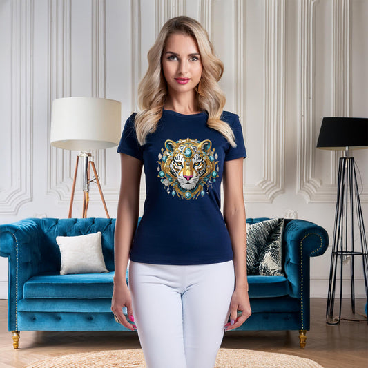 Animal Shirt, Shirt with Animals, Tee Shirt with Antique Animal Medallion