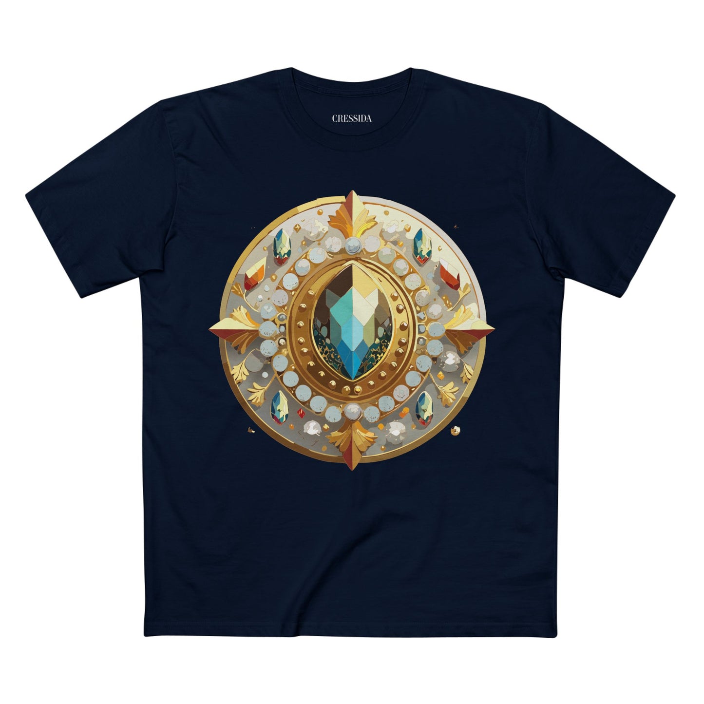 Medallion Shirt, Shirt with Medallion, Tee Shirt with Medal