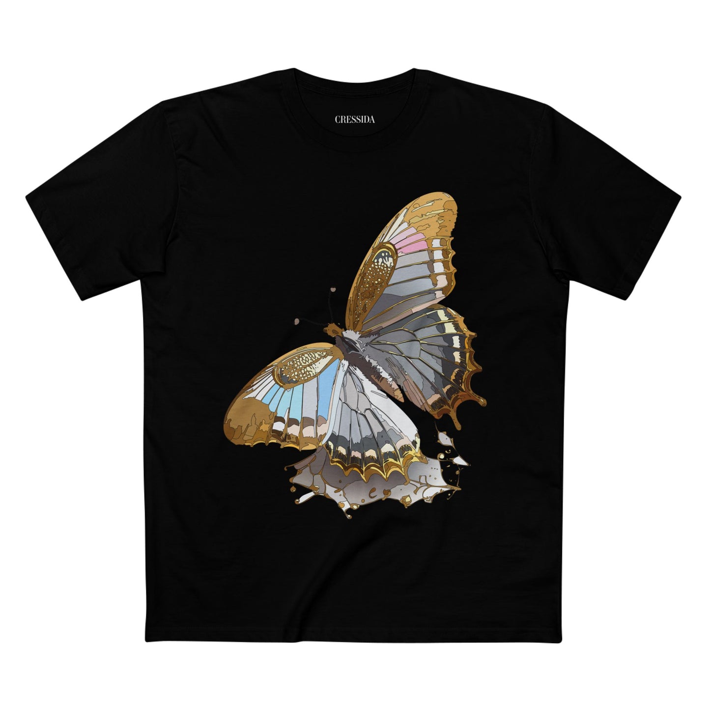 Butterfly shirt, Shirt with Butterfly, Tee Shirt with Antique Butterfly