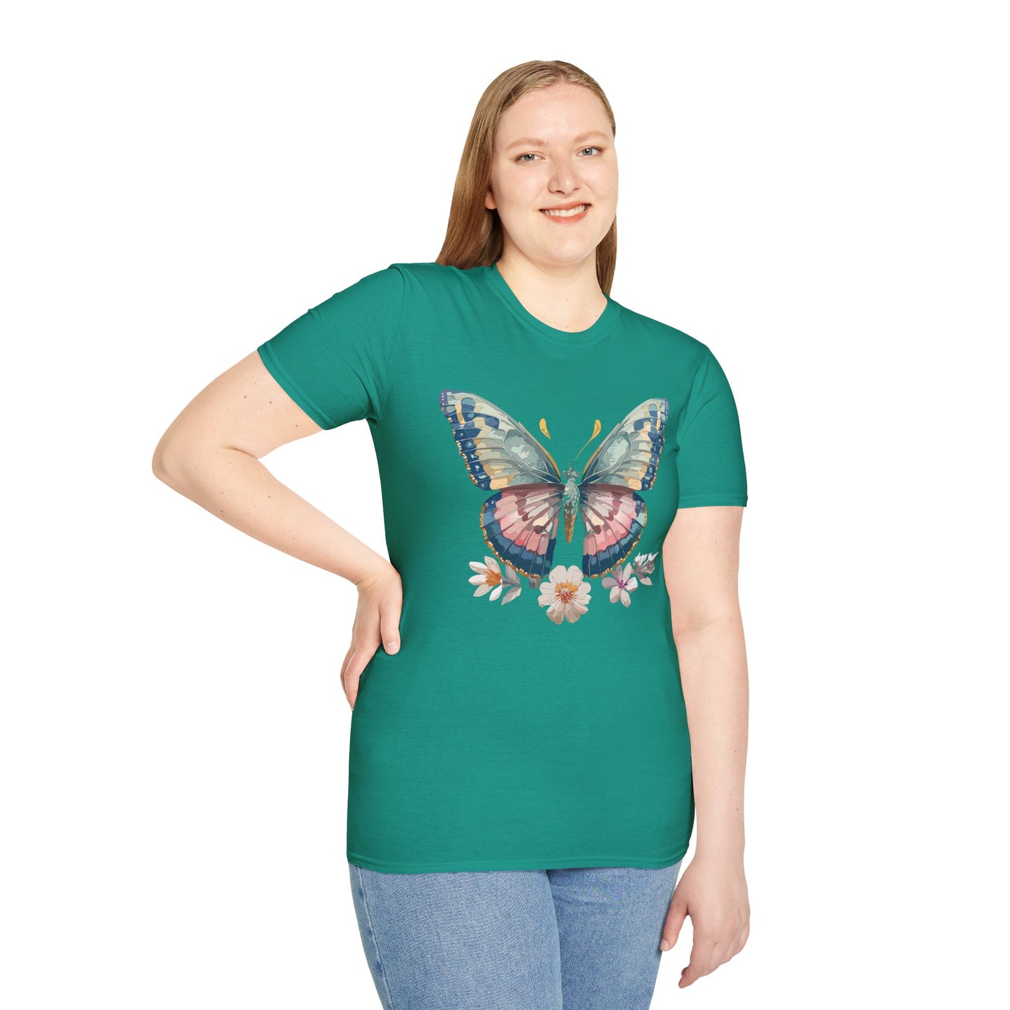 Butterfly Shirt, T Shirt with Butterfly, Monarch Shirt