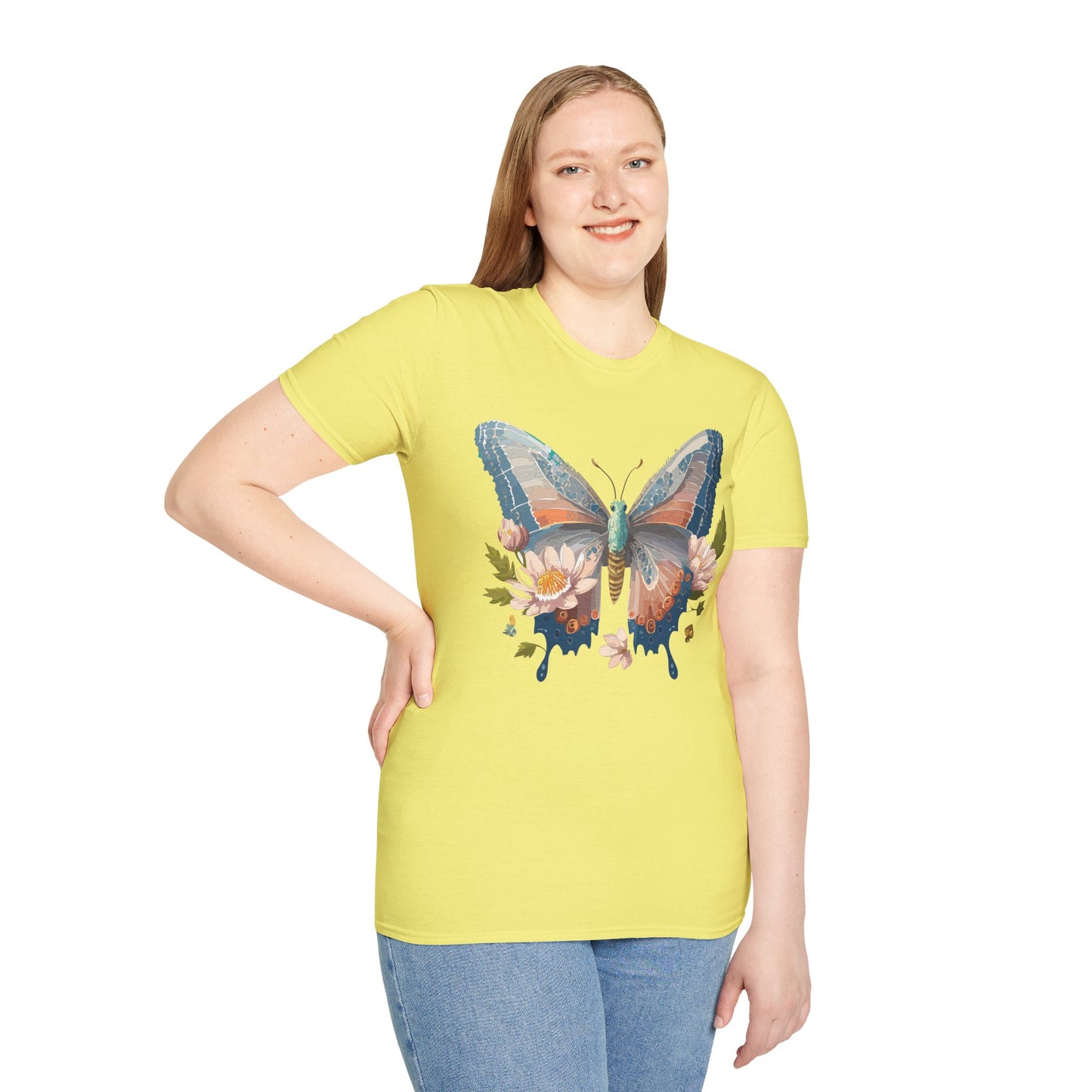 Butterfly Shirt, T Shirt with Butterfly, Monarch Shirt