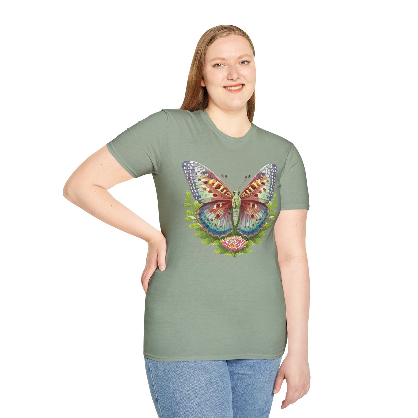 Butterfly Shirt, T Shirt with Butterfly, Monarch Shirt