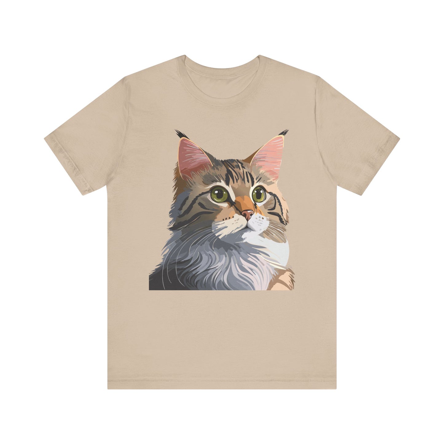 Unisex Animal Shirt, Tee Shirt with Animals, Art Design Tee Shirt, Wild Animals Shirt