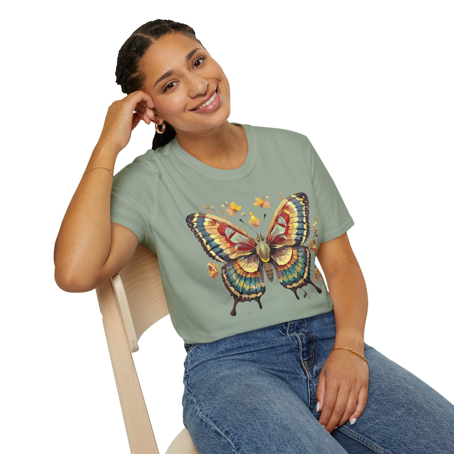 Butterfly Shirt, T Shirt with Butterfly, Monarch Shirt