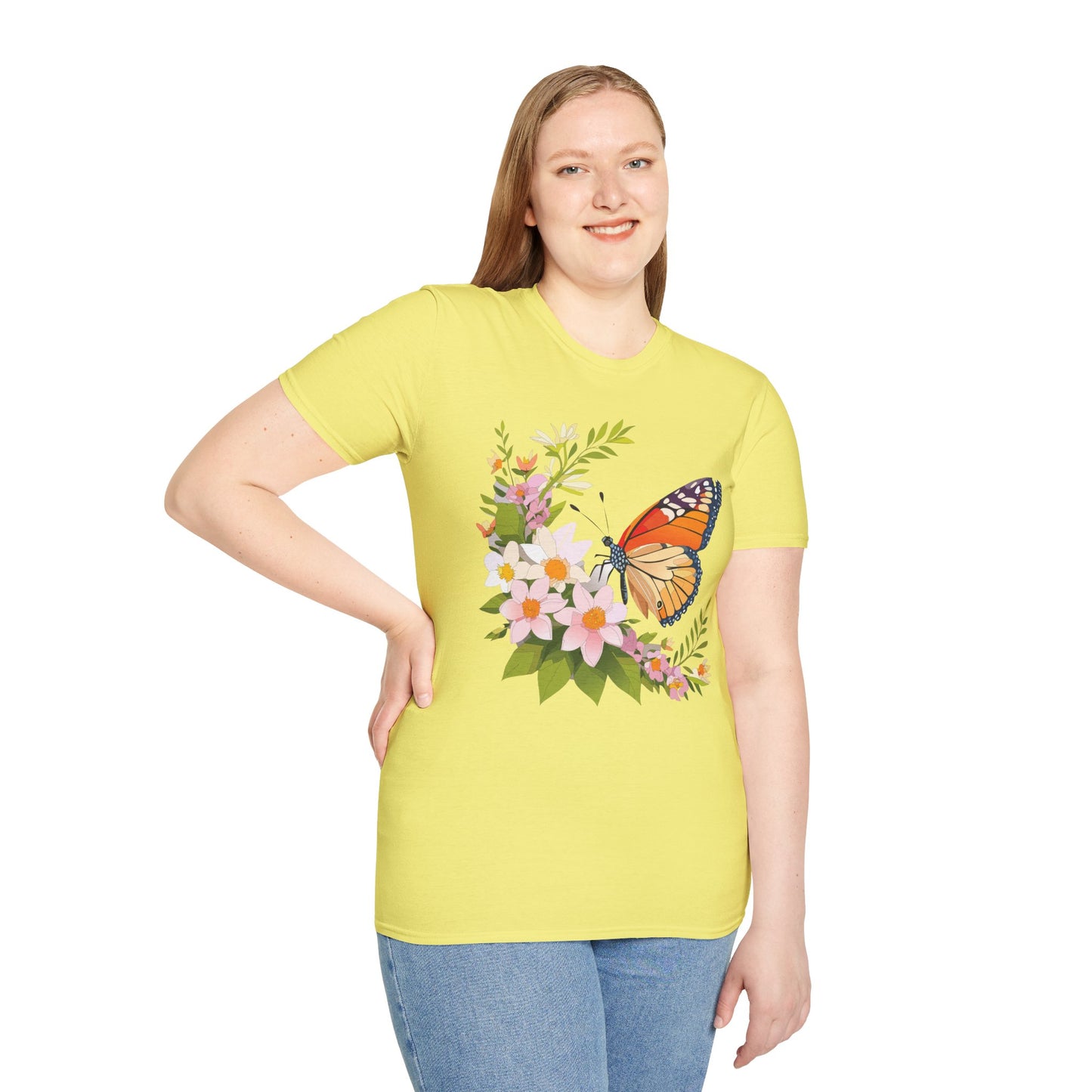 Butterfly Shirt, T Shirt with Butterfly, Monarch Shirt