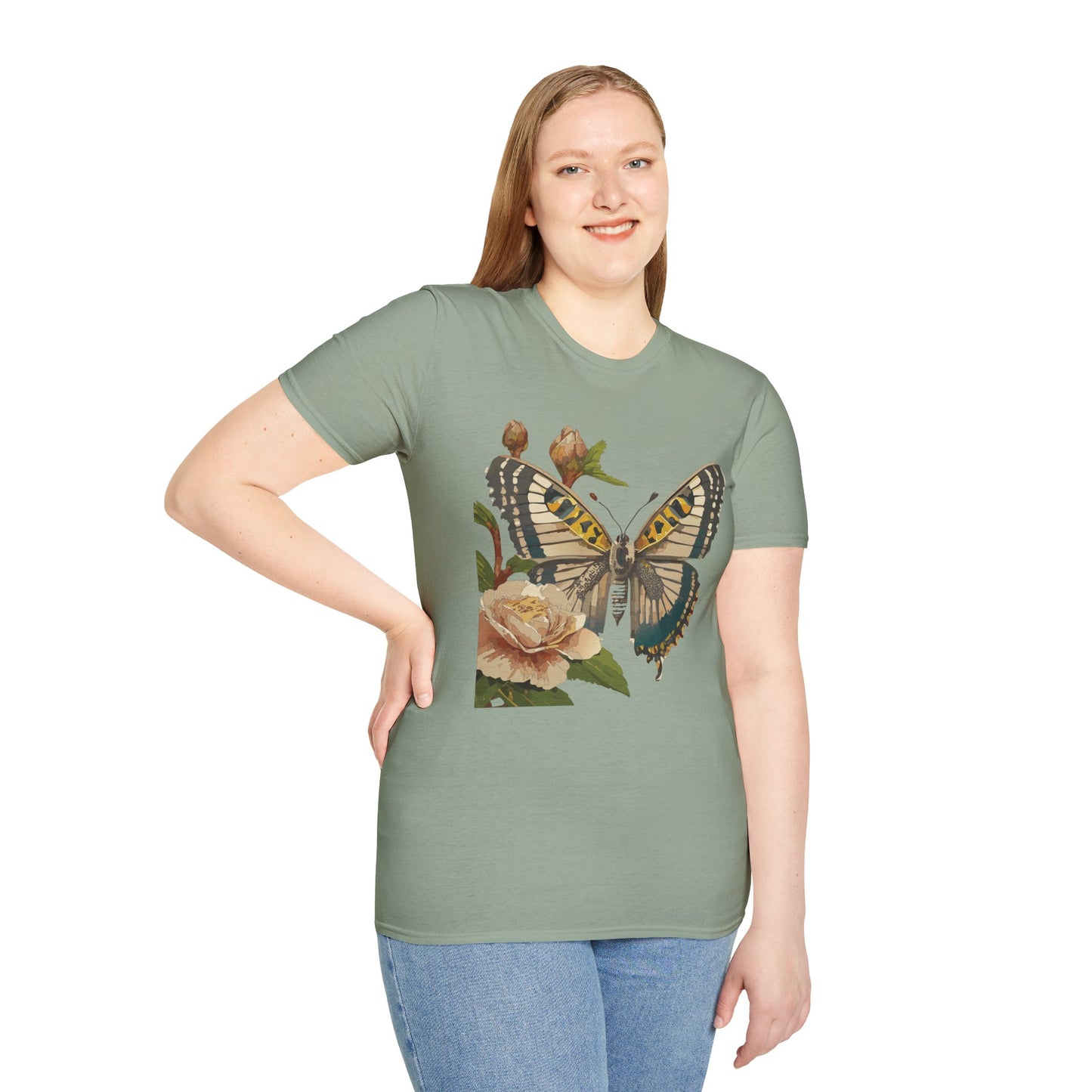 Butterfly Shirt, T Shirt with Butterfly, Monarch Shirt