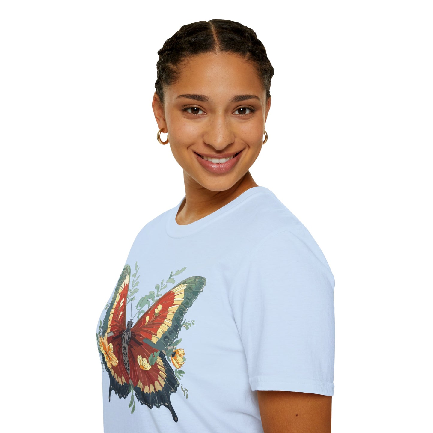 Butterfly Shirt, T Shirt with Butterfly, Monarch Shirt