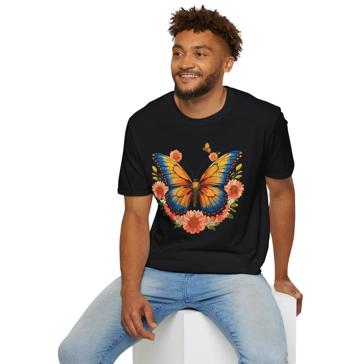 Butterfly Shirt, T Shirt with Butterfly, Monarch Shirt