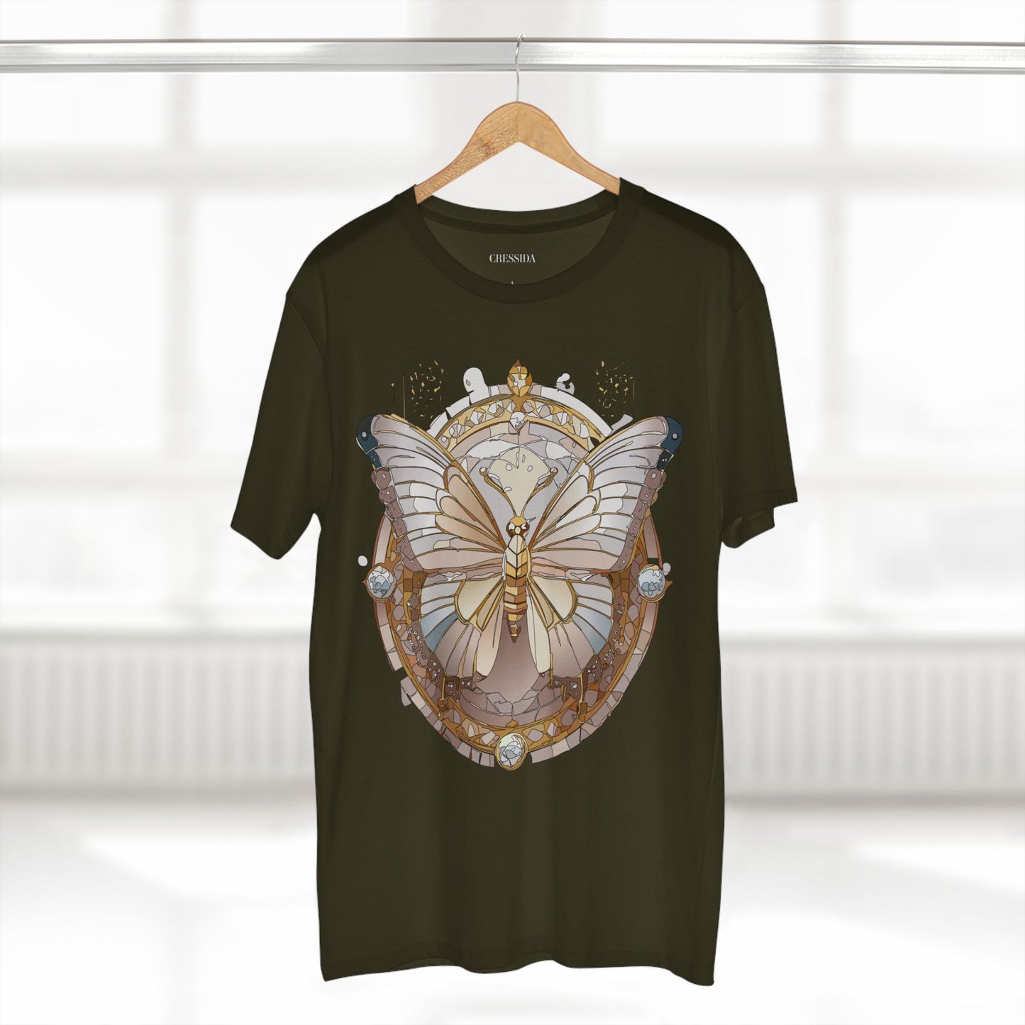 Butterfly shirt, Shirt with Butterfly, Tee Shirt with Antique Butterfly