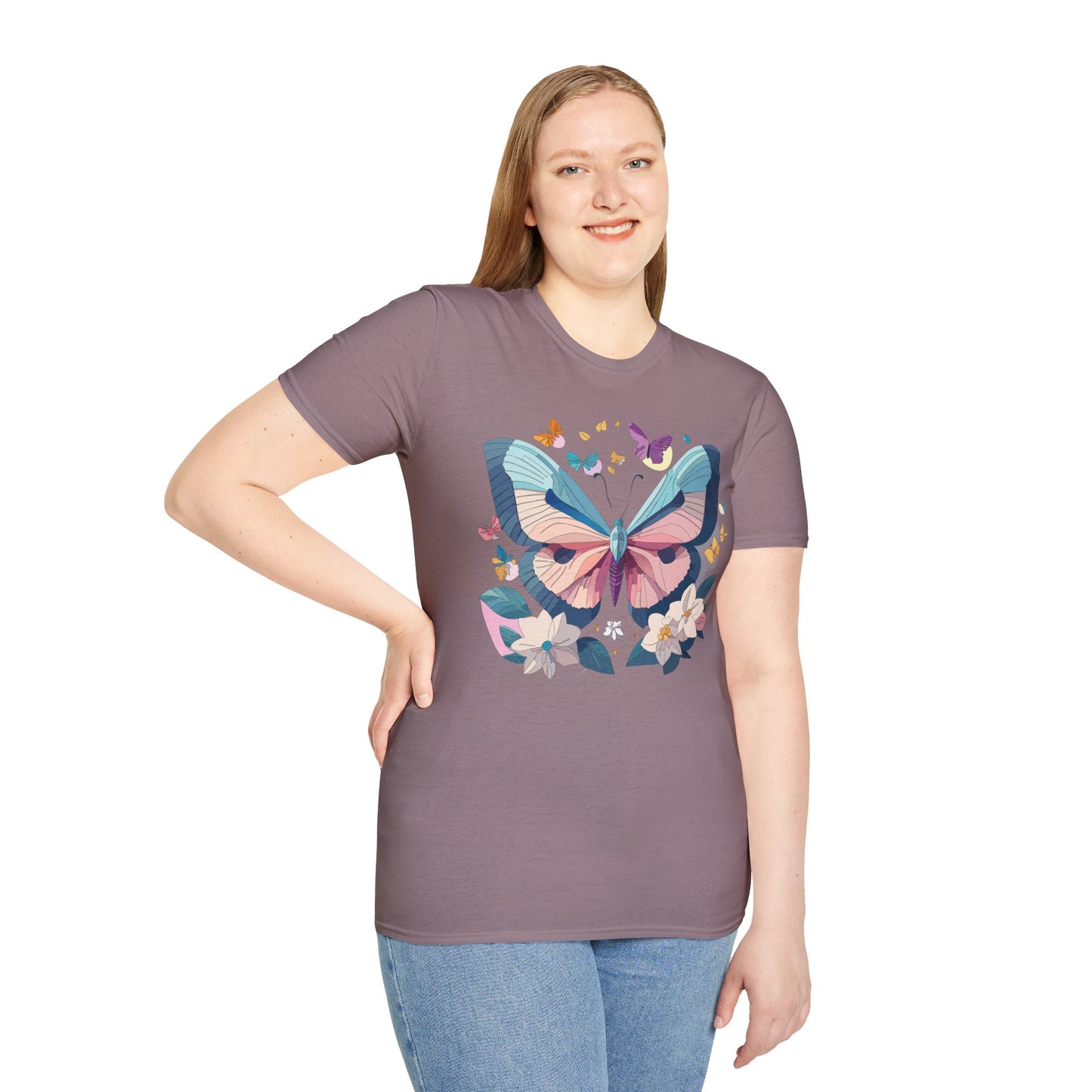 Butterfly Shirt, T Shirt with Butterfly, Monarch Shirt