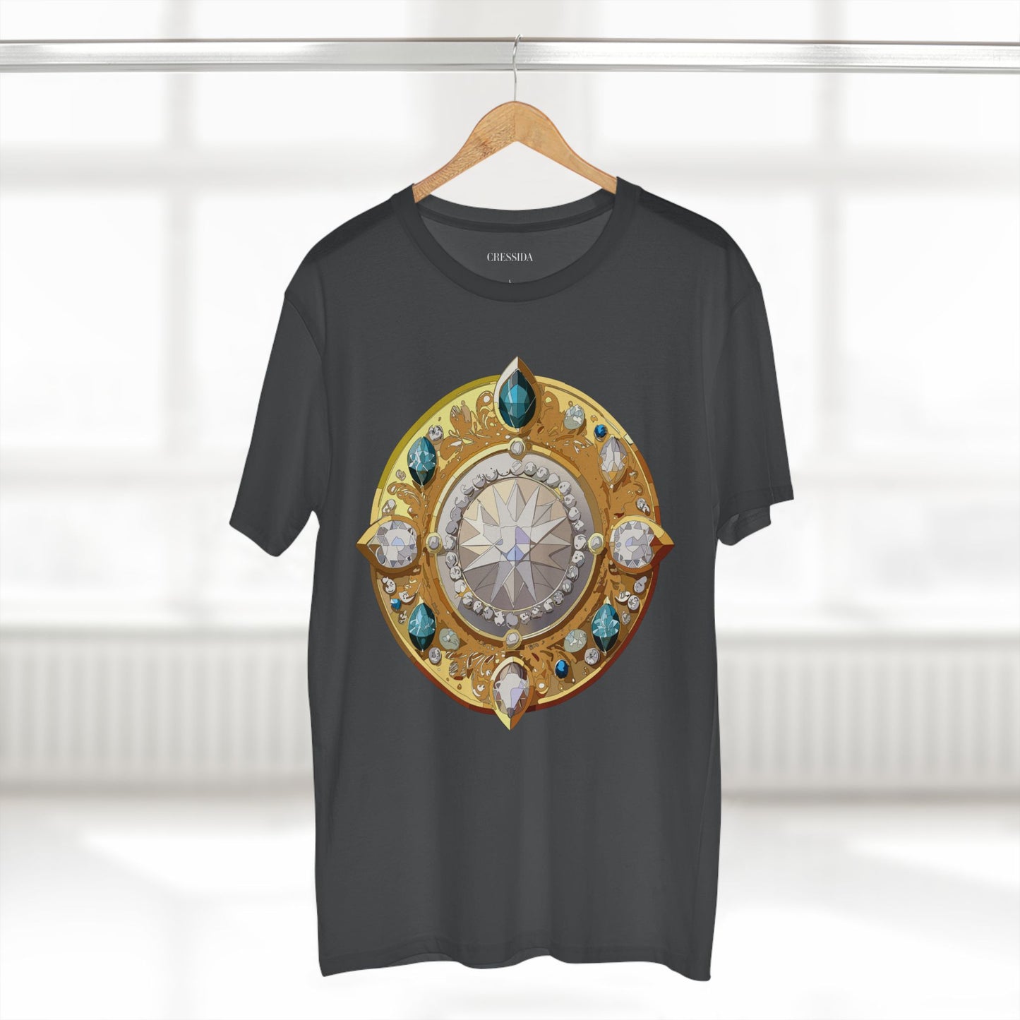 Medallion Shirt, Shirt with Medallion, Tee Shirt with Medal