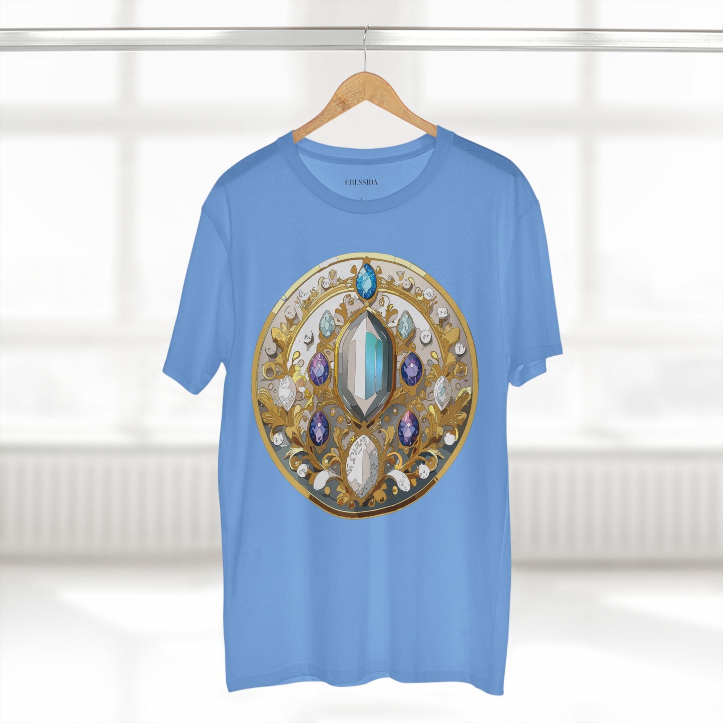 Medallion Shirt, Shirt with Medallion, Tee Shirt with Medal