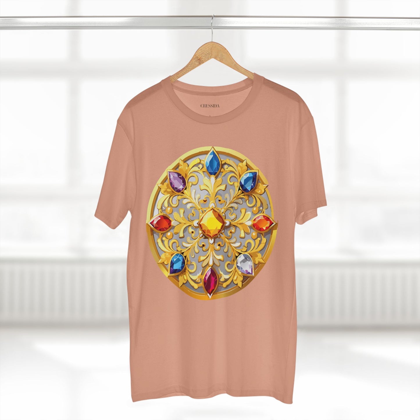 Medallion Shirt, Shirt with Medallion, Tee Shirt with Medal