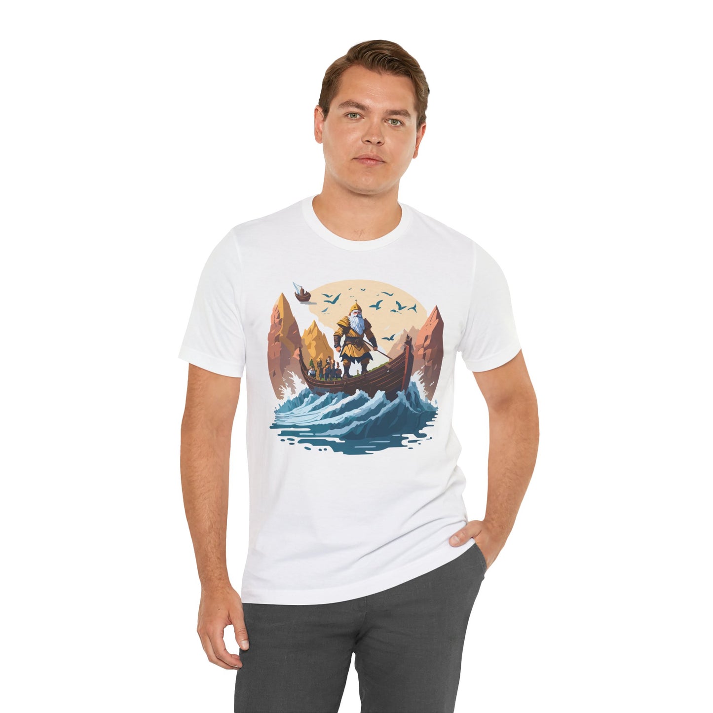 Unisex Viking Shirt, Nordic Shirt, Tee Shirt with Vikings